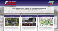 Desktop Screenshot of camping-am-nuerburgring.de