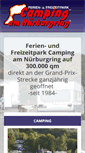 Mobile Screenshot of camping-am-nuerburgring.de